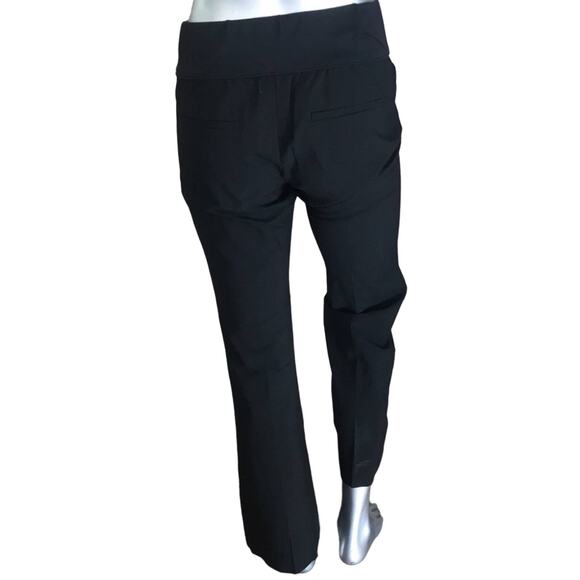Gap Maternity Perfect Trouser Pull On Black Pants Women's Size 2R - Picture 1 of 7